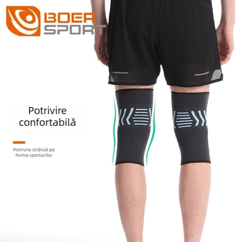 Genunchiere (Nylon, Spandex, fir de latex; Adulți; Toate sporturile; Protecția genunchilor)