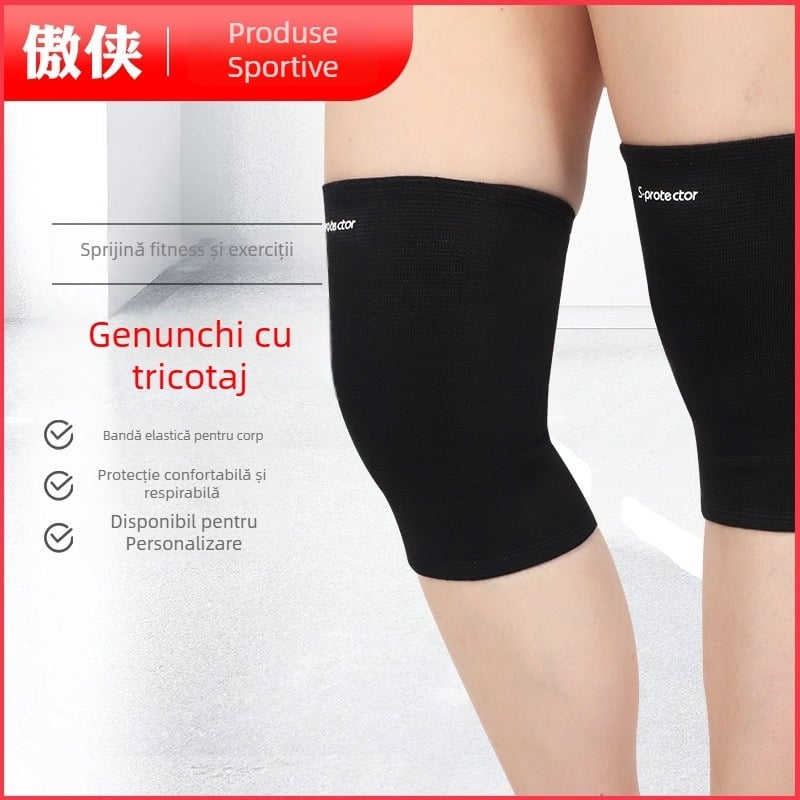 Genunchiere tricotate din nailon – pentru alergare, ciclism și drumeții