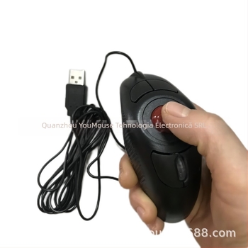 Mouse optic USB Y-10, 1000 DPI, 5 butoane, design ergonomic, rotiță de scroll cu patru direcții