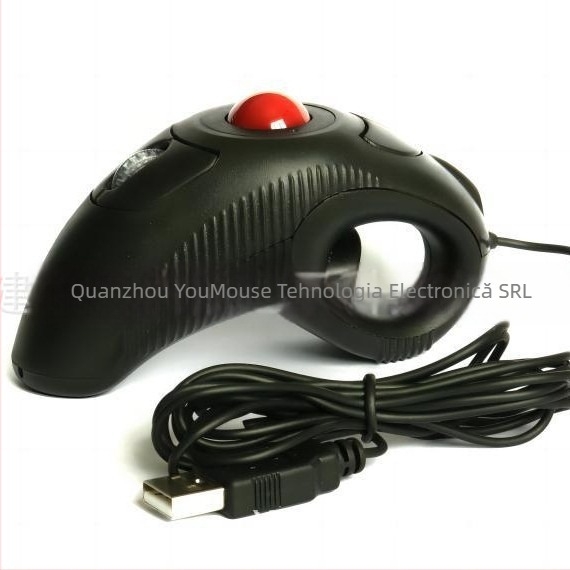Mouse optic USB Y-10, 1000 DPI, 5 butoane, design ergonomic, rotiță de scroll cu patru direcții