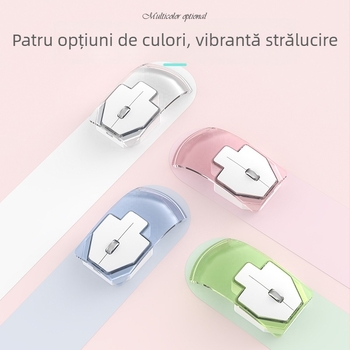 Mouse wireless cu mod dual 2.4G/Bluetooth, 3 butoane, Interfață Bluetooth