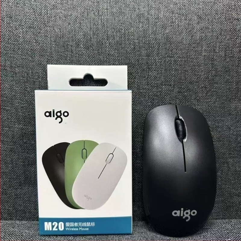 Mouse wireless Patriot M20 – 2.4G, interfață USB, DPI 1500, 3 butoane, rază de 15 m