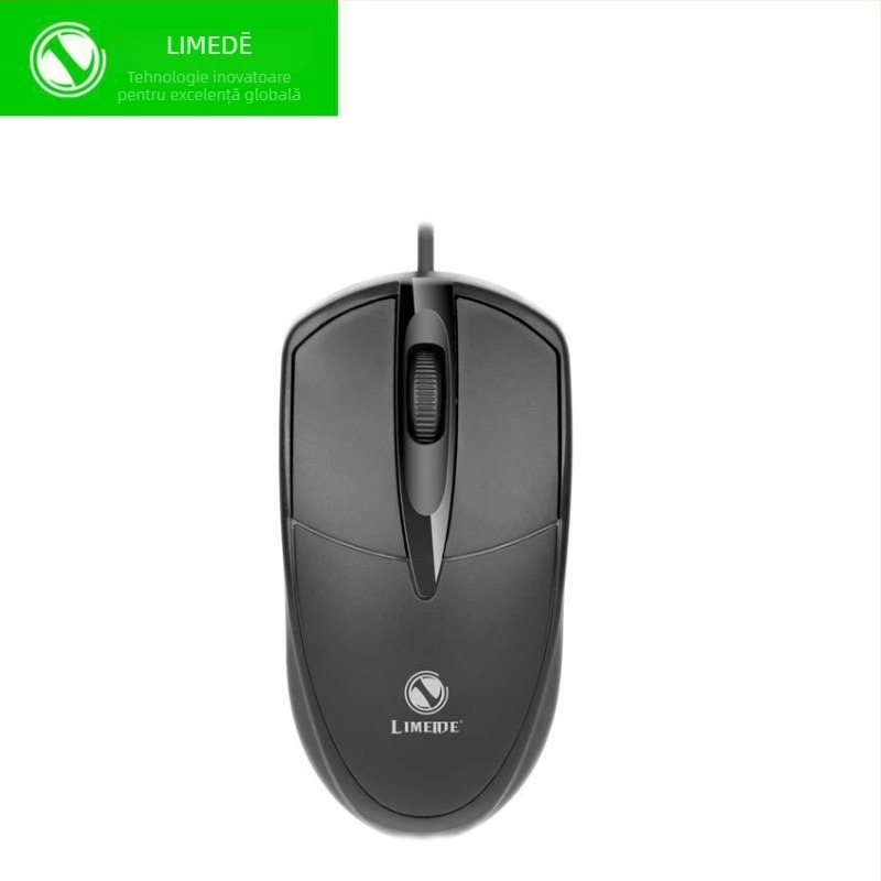 LIMEIDE Magnesium 301 mouse optic cablat USB, 3 butoane, pentru birou și gaming