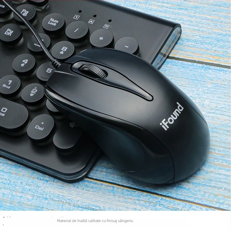 F370 mouse optic USB, cablat, 1000dpi, 3 butoane
