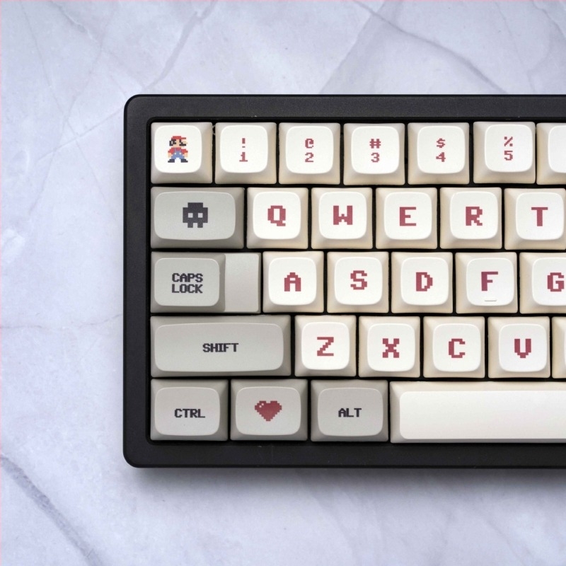 Capace de taste pentru jocuri video, profil XDA, PBT, sublimare, compatibile cu 95% dintre tastaturi, ergonomice