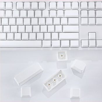 Capace din plastic pentru tastatură mecanică – goale, gata pentru sublimare, material original de înaltă calitate; Model YC-1; Cod Material 21152181528; Gaură universală în cruce; Personalizabil: Da