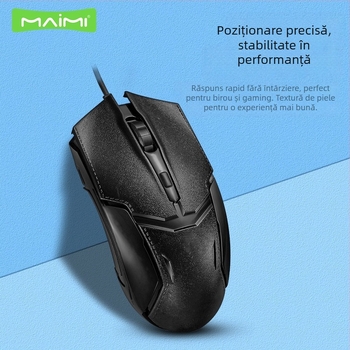MYE S3 set tastatură și mouse USB, cablat, pentru gaming și birou, compatibil cu laptopuri, interfață USB