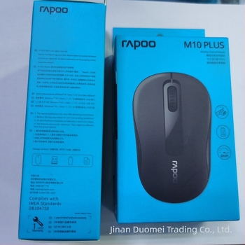 Rapoo M10 Plus mouse optic wireless, 2.4GHz USB, 1000dpi, ergonomic, alimentat de o baterie AA