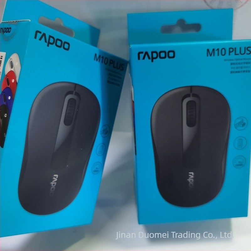 Rapoo M10 Plus mouse optic wireless, 2.4GHz USB, 1000dpi, ergonomic, alimentat de o baterie AA