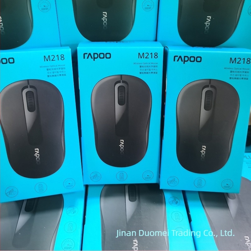 Rapoo M10 Plus mouse optic wireless, 2.4GHz USB, 1000dpi, ergonomic, alimentat de o baterie AA