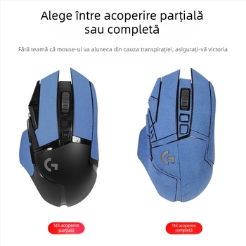 Pad de mouse Logitech G502 – anti-derapaj, absorbant de sudoare, rezistent la uzură, din cauciuc
