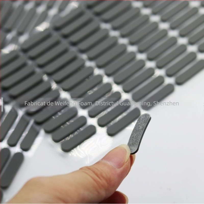 Plăcuțe autoadezive din silicon cauciucat, anti-derapante, pentru tastaturi și suporturi de calculator/telefon (fără zgomot)