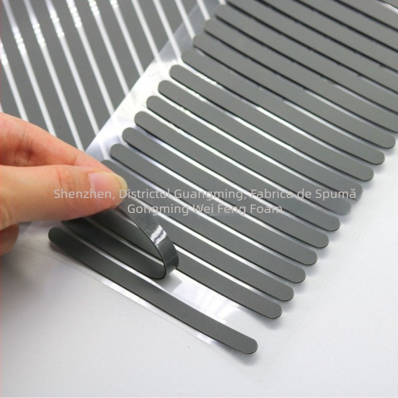 Plăcuțe autoadezive din silicon cauciucat, anti-derapante, pentru tastaturi și suporturi de calculator/telefon (fără zgomot)