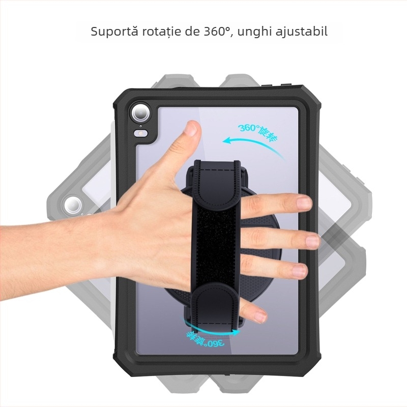 Shellbox suport pentru tabletă cu rotire pentru familia iPad (iPad, iPad Mini, iPad 2/3/4, iPod touch 2/3) – 92 g