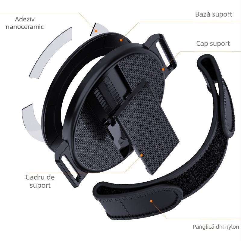 Shellbox suport pentru tabletă cu rotire pentru familia iPad (iPad, iPad Mini, iPad 2/3/4, iPod touch 2/3) – 92 g