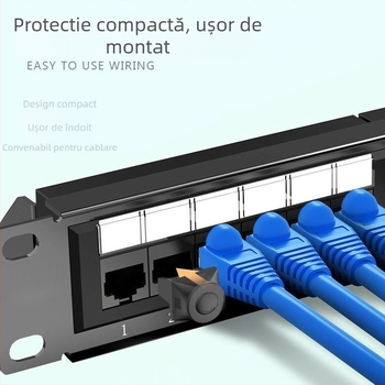 Cat5e non-standard cablu de rețea pentru uz casnic, cu înveliș – jumper groși pentru routere și calculatoare (Sanbao SE-F01, 100 Mbps, Rezistență la tensiune 4)