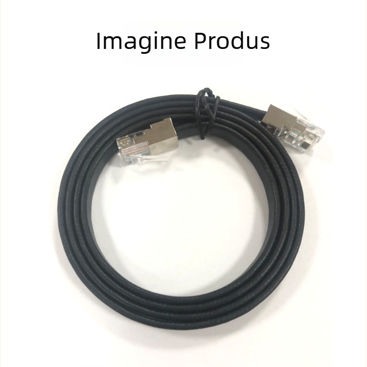 Cablu de rețea Category 7 RJ12, 8 nuclee, izolație PVC, viteză de transfer 10 000 MB/s