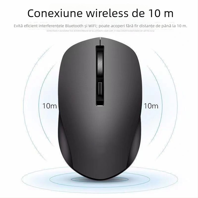 Mouse fără fir S1000 • 2.4G • 1000 DPI • 3 taste