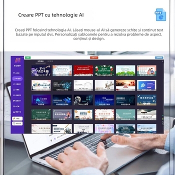 Mouse fără fir ZYF4 cu rezoluție optică 800-4000 DPI, Bluetooth 2.2/3.0/5.0, design ergonomic