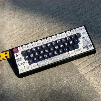 Keycap Diamond Sutra – PBT plastic, imprimare prin sublimare termică, compatibil cu tastaturi mecanice Cross-axis