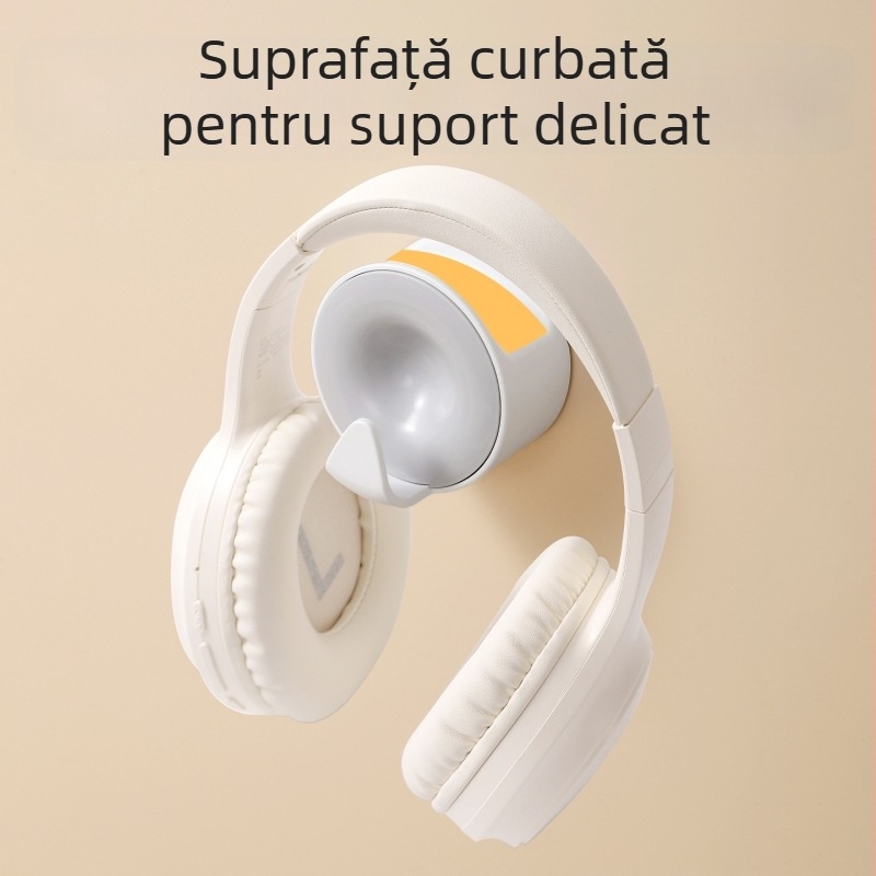 Suport de perete pentru căști, fără găuri, design modern minimalist