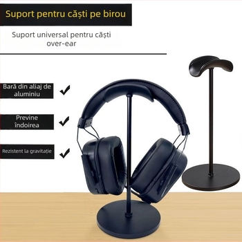 Suport podea pentru căști la birou, fără personalizare