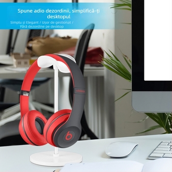 Suport podea pentru căști la birou, fără personalizare