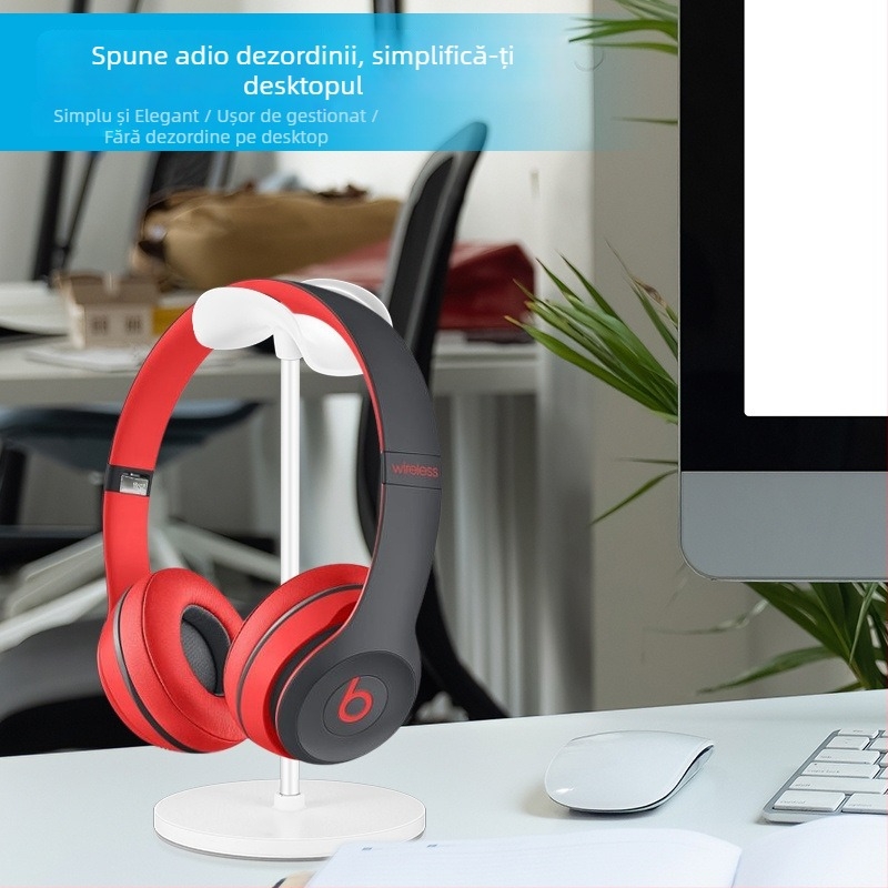 Suport podea pentru căști la birou, fără personalizare