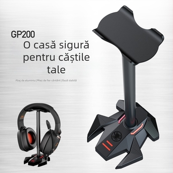 Pu Ji GP200 - Suport pentru căști, aliaj de aluminiu, detașabil, pentru afișaj și agățare căști