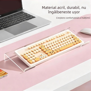 Suport pentru tastatură de birou pentru tastaturi 78/108 taste, ridică tastatura, utilizare la birou, 280 g
