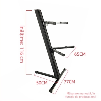 Stand pentru organ electronic – Model FZ-03, din oțel, Shengbang, pentru instrumente muzicale