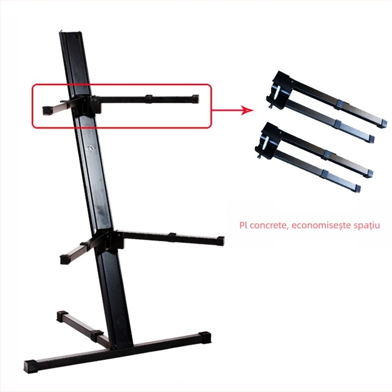 Stand pentru organ electronic – Model FZ-03, din oțel, Shengbang, pentru instrumente muzicale