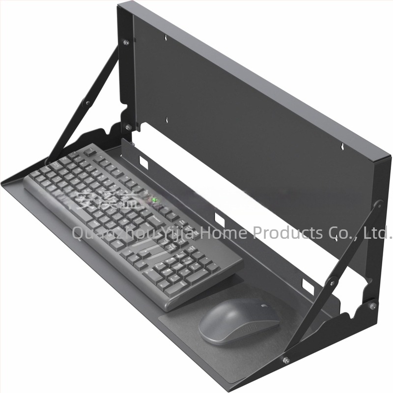 Suport montat pe perete pentru tastatură și mouse cu platformă de tastare pliabilă – Universal, cablu 1,5 m, greutate 3000 g