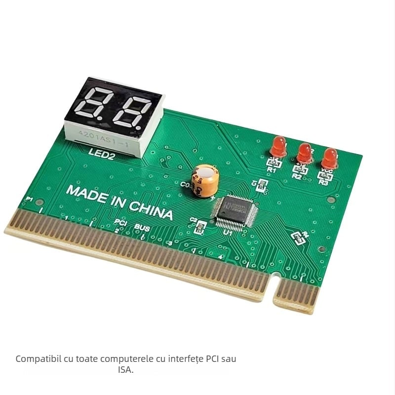 Card adaptor de diagnostic pentru placă de bază Taixun Electronics (Tip: adaptor; Interfață: altul; Nucleu: cupru)