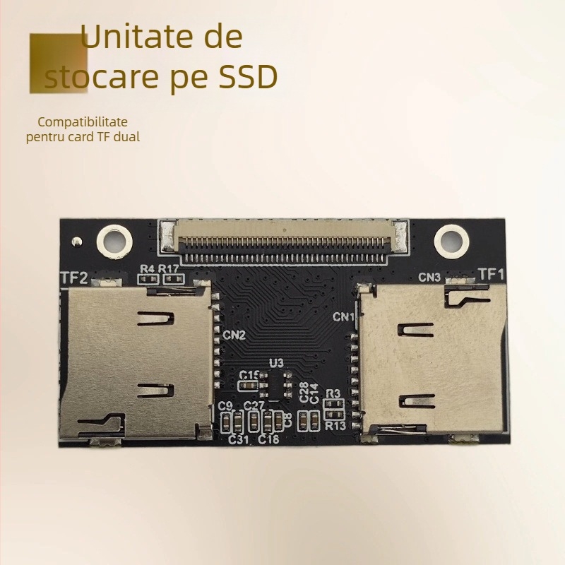 SINTECHI card adaptor TF dublu către CE/ZIF/SSD, Interfață: Alta, Mărci private autorizate: Da, Serviciu post-vânzare: trei pachete