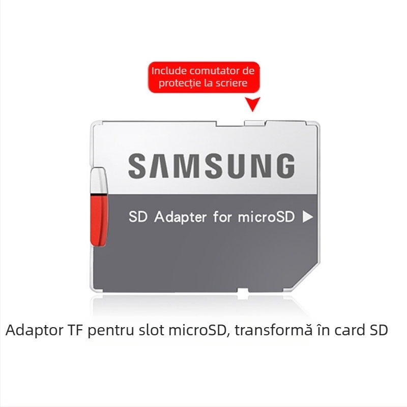 Adaptor Samsung microSD la SD card – suport pentru card, fără cip, extindere memorie, lansare 2020
