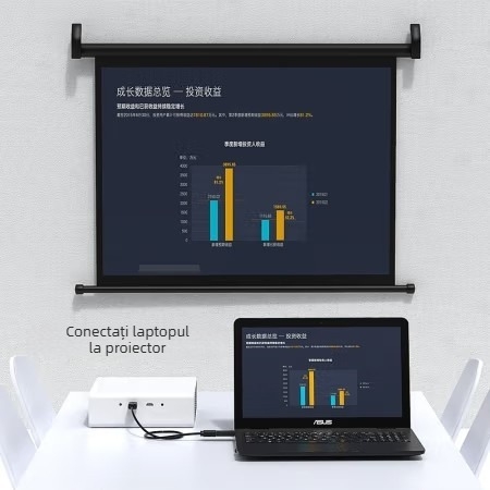 Adaptor DisplayPort către HDMI, brand Biaze/biaz, model zh120, interfață HDMI
