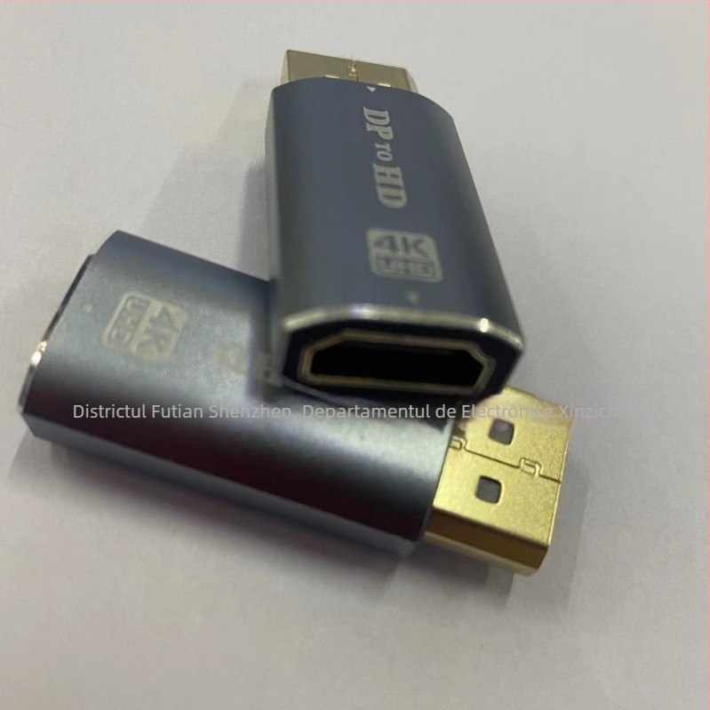 Adaptor DisplayPort către HDMI 4K, interfață DP, rezoluție 4K, lansat în 2024, brand Neutral