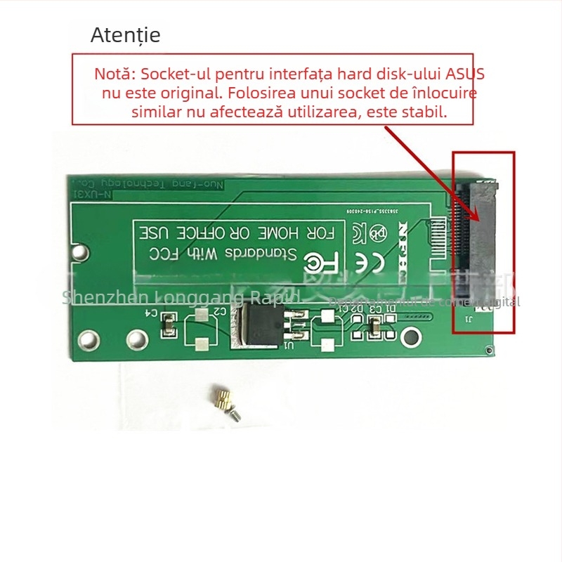 Carte adaptor SSD către interfață SATA – Interfață: Altele; Ambalare: Cutie de carton; Data lansării: 2025; Serviciu post-vânzare: trei garanții