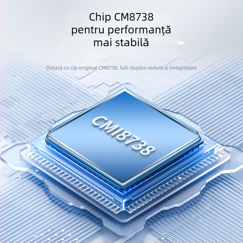 EZ8738 placă de sunet PCIe adaptor cu CMI8738 6CH de la E zeus