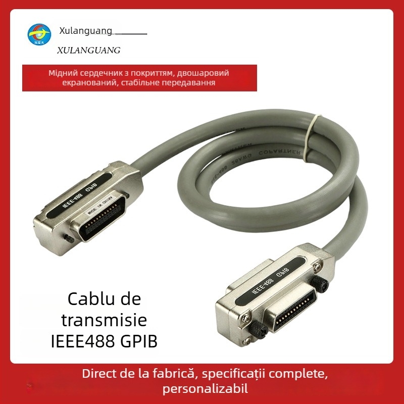 Cablu adaptor IEEE-488 GPIB pentru control industrial
