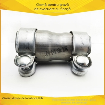 Tubă de evacuare modificată — clemă adaptor din oțel inoxidabil Li Heng model 22, destinat autoturismelor