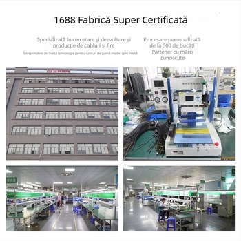 Cablu USB4 cu transfer complet de date, 8K60Hz, 40Gbps, compatibil Thunderbolt 4, cablu Type-C pentru proiecție video