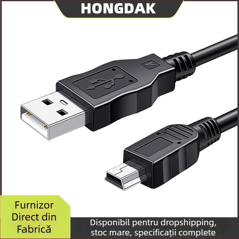 Cablu adaptor Canon DSLR USB 2.0, 1,5 m, nucleu din cupru, 480 Mbps