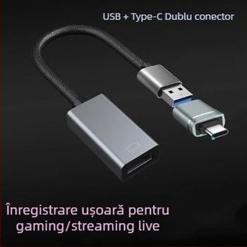 Carte de captură video HDMI către USB – rezoluție 1080p, interfață USB, compatibil cu toate sistemele de operare, OEM disponibil, garanție 1 an