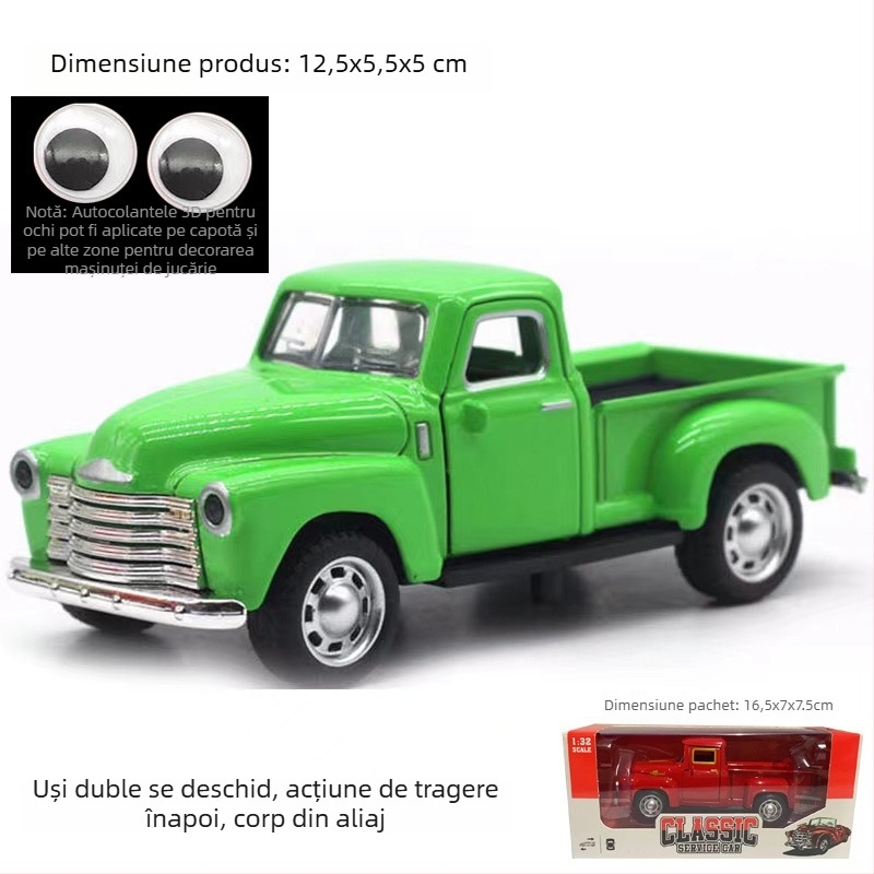 Model de mașină din aliaj, Shengrun, scară 1:32, control prin inerție, 7–14 ani