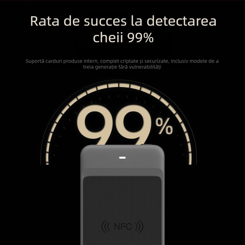 Bluetooth NFC cititor/scriitor pentru carduri IC de acces – carduri pentru lift și rezidențiale, decriptare și duplicare