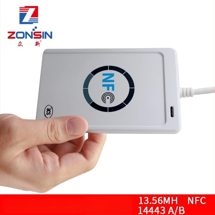 ACR122U-A9 Cititor de carduri fără contact, compatibil MIFARE ONE, 13,56 MHz, rază de citire 3-8 cm