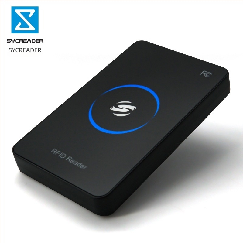 Dispozitiv desktop de emitere carduri 13.56MHz MF/S50/S70 IC, USB, modelul R80C, pentru gestionarea membrilor și controlul accesului