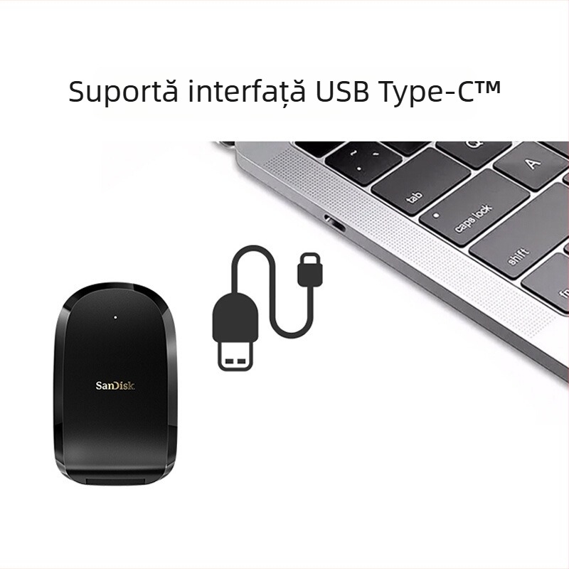 Sandisk SDDR-F451 Cititor CFexpress, interfață USB 2.0, CFexpress compatibil, garanție 2 ani